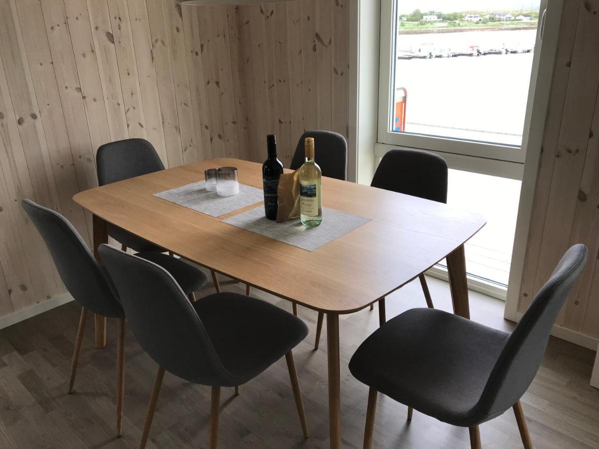 Nappstraumen Seafront Cabin Leknes Buitenkant foto