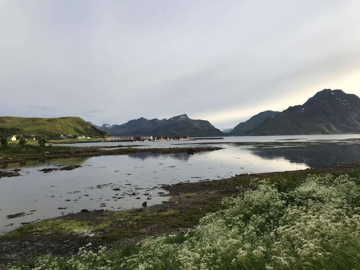 Nappstraumen Seafront Cabin Leknes Buitenkant foto