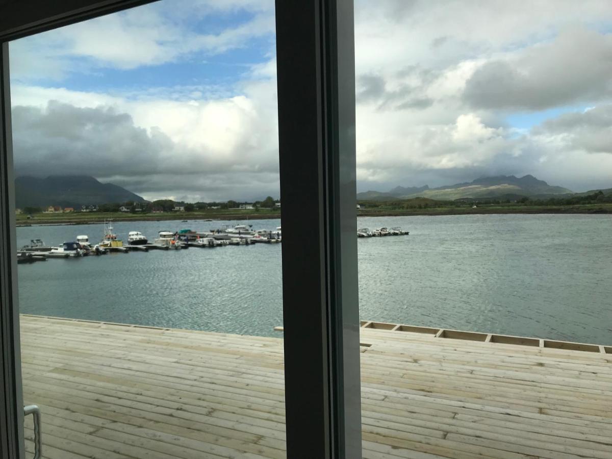 Nappstraumen Seafront Cabin Leknes Buitenkant foto