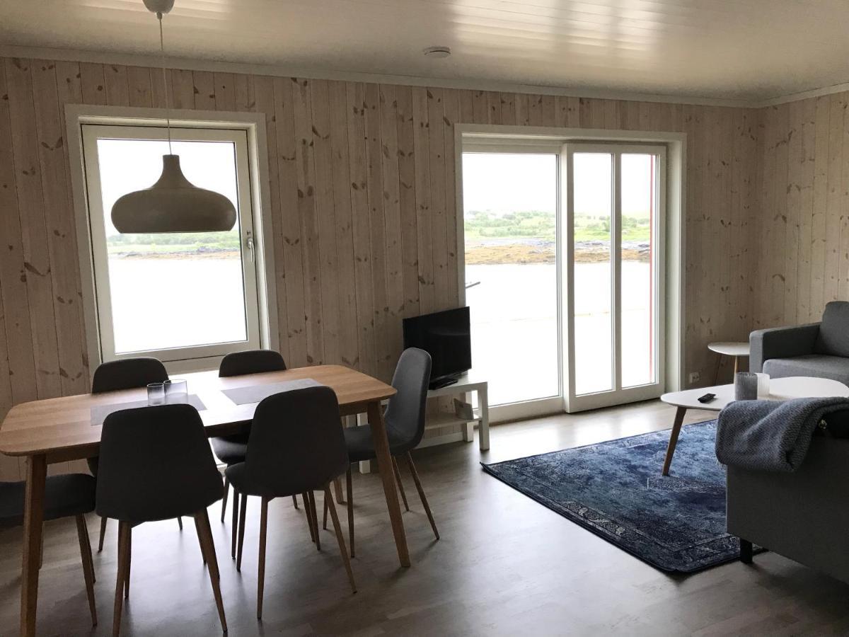 Nappstraumen Seafront Cabin Leknes Buitenkant foto