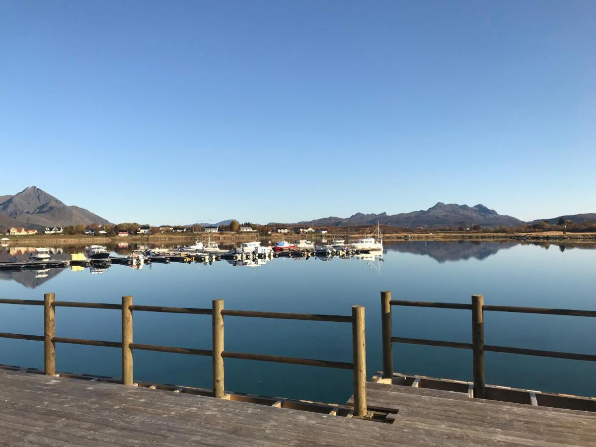 Nappstraumen Seafront Cabin Leknes Buitenkant foto
